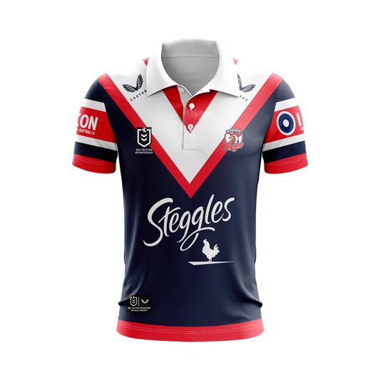 Sydney Roosters 2024 Home Polo Shirt