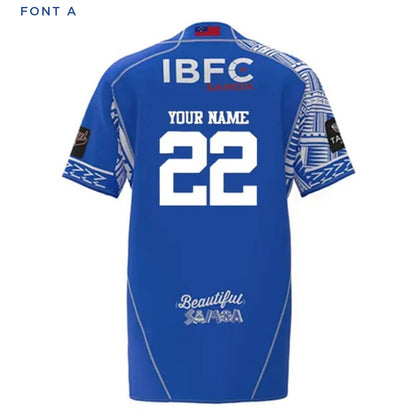 Samoa 2022 Rugby League World Cup Jersey