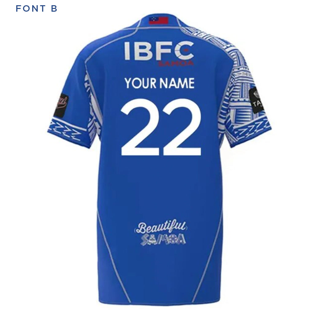 Samoa 2022 Rugby League World Cup Jersey