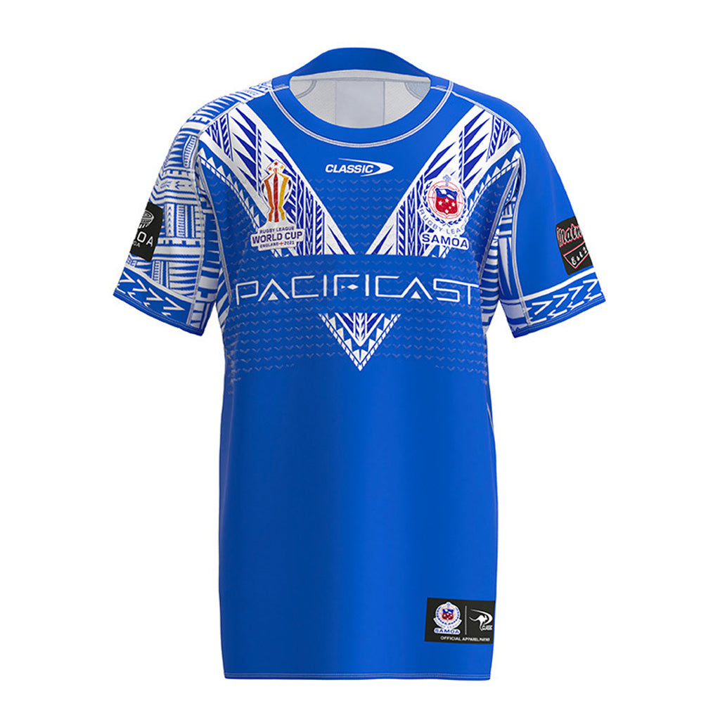 Samoa 2022 Rugby League World Cup Jersey