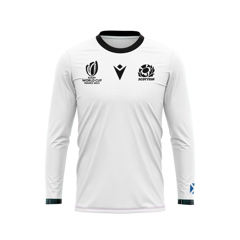 Scotland 2023 Rugby World Cup Long Sleeve Away Shirt