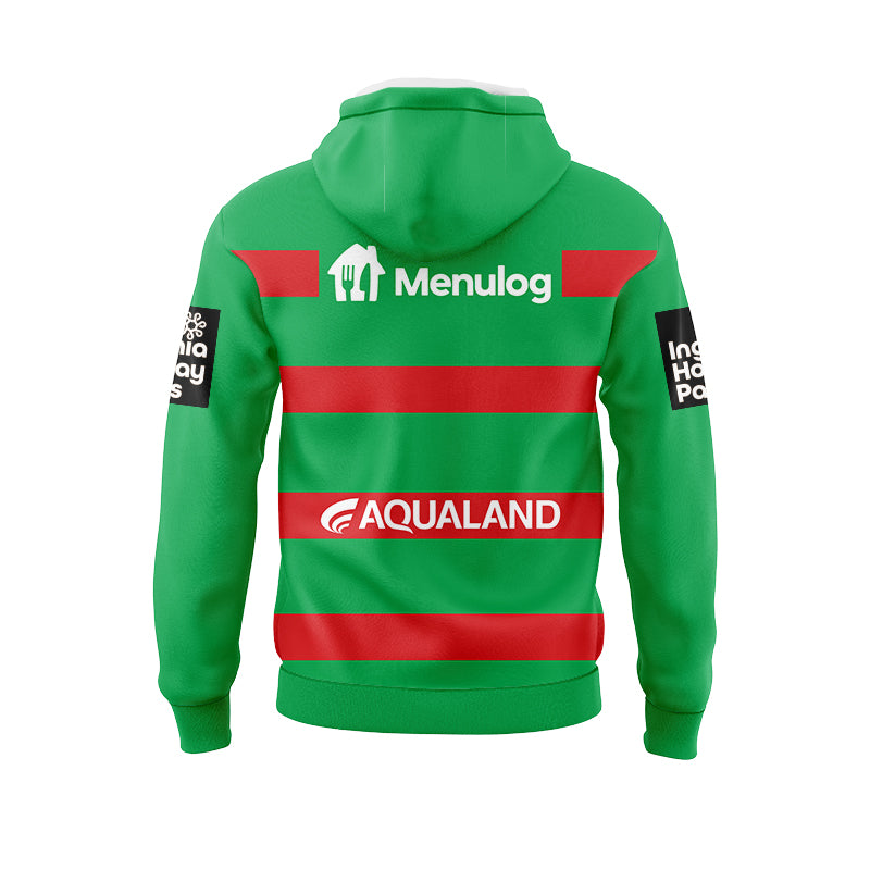 2024 South Sydney Rabbitohs Home Hoodie With Zipper