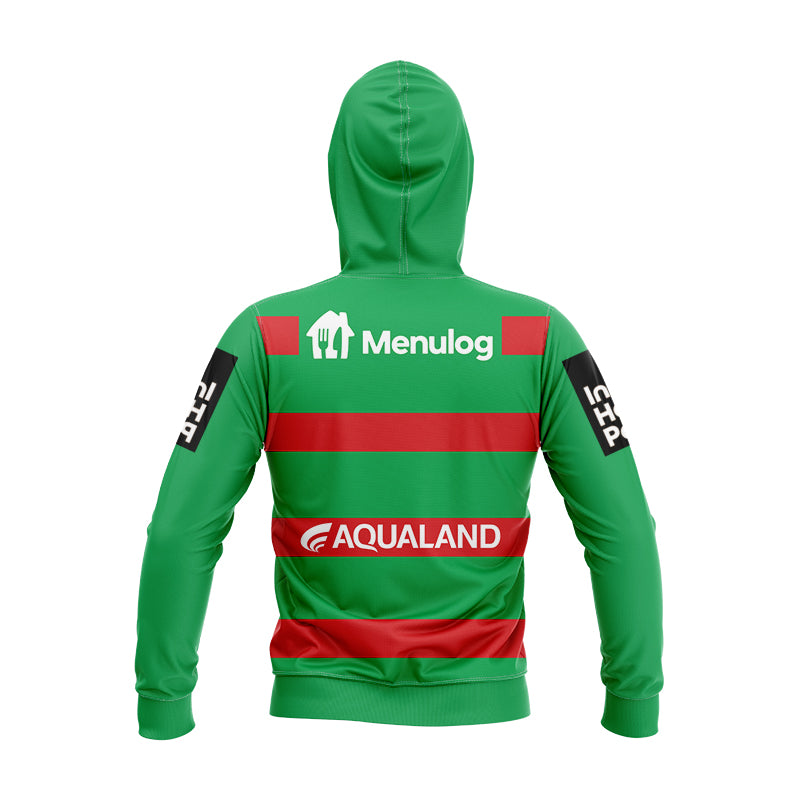 2024 South Sydney Rabbitohs Home Hoodie With Zipper