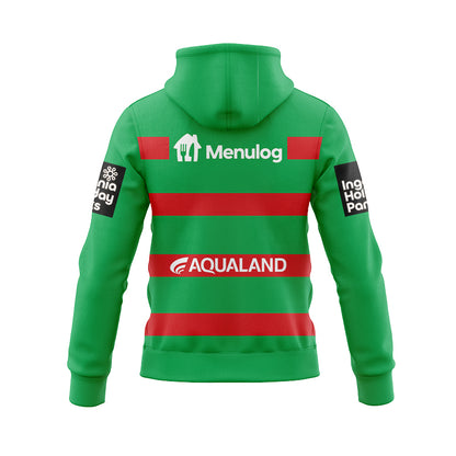 South Sydney Rabbitohs 2024 Home Hoodie With Zipper
