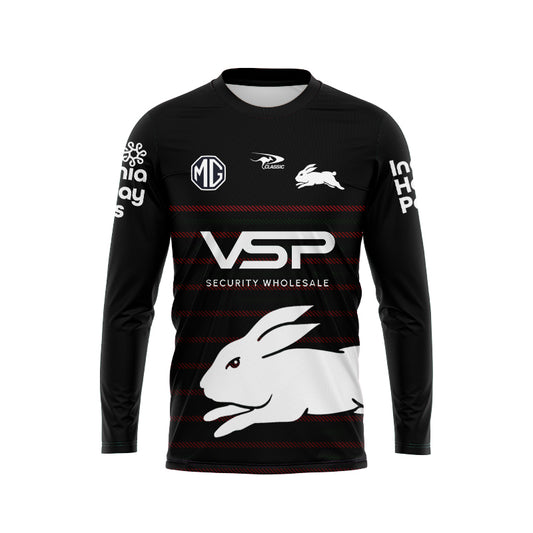 South Sydney Rabbitohs 2024 Long Sleeve Warm Up Shirt