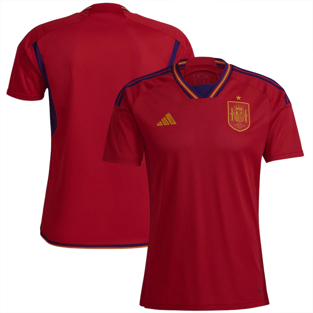 Spain 2022 World Cup Home Jersey Shirt