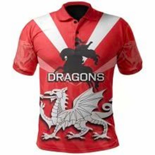 St George Illawarra Dragons Polo Shirt