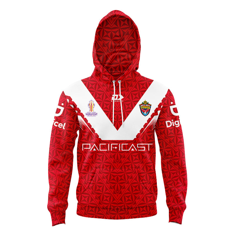 Mate Ma'a Tonga 2022 Rugby League World Cup Kids Hoodie
