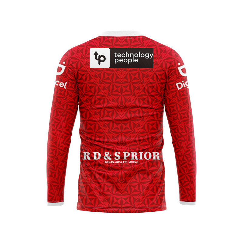 Mate Ma'a Tonga 2022 Rugby League World Cup Long Sleeve Shirt