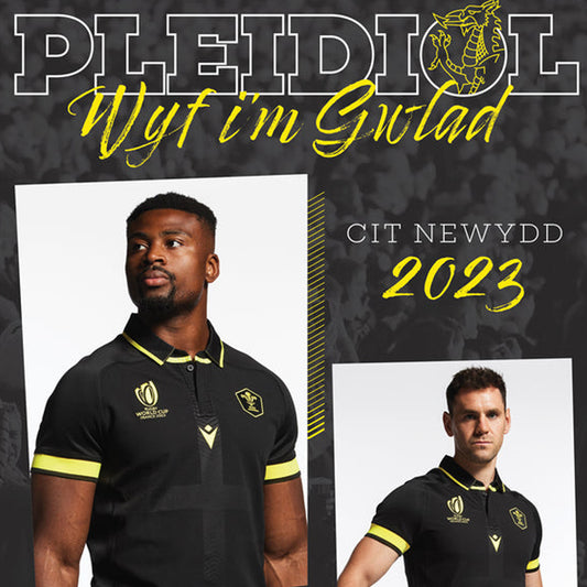 Wales Dragons 2023 Rugby World Cup Away Kit Jersey