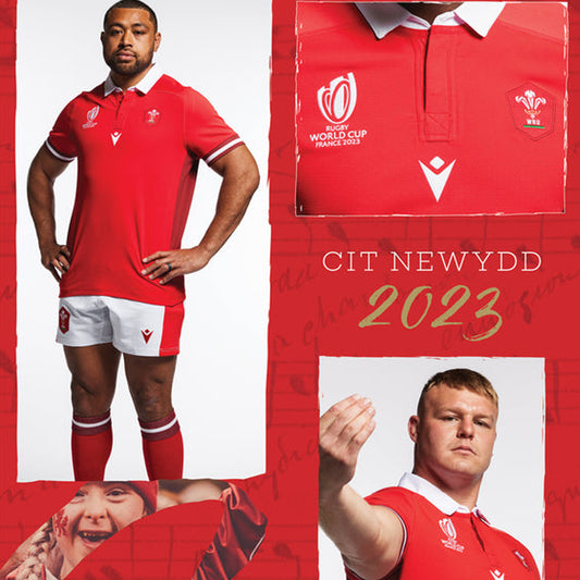 Wales Dragons 2023 Rugby World Cup Home Kit Jersey