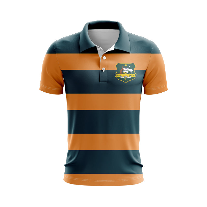 Australia Wallabies 1937 Vintage Retro Polo Shirt