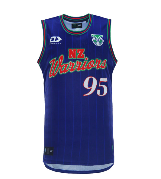 New Zealand Warriors 2024 Basketball Singlet