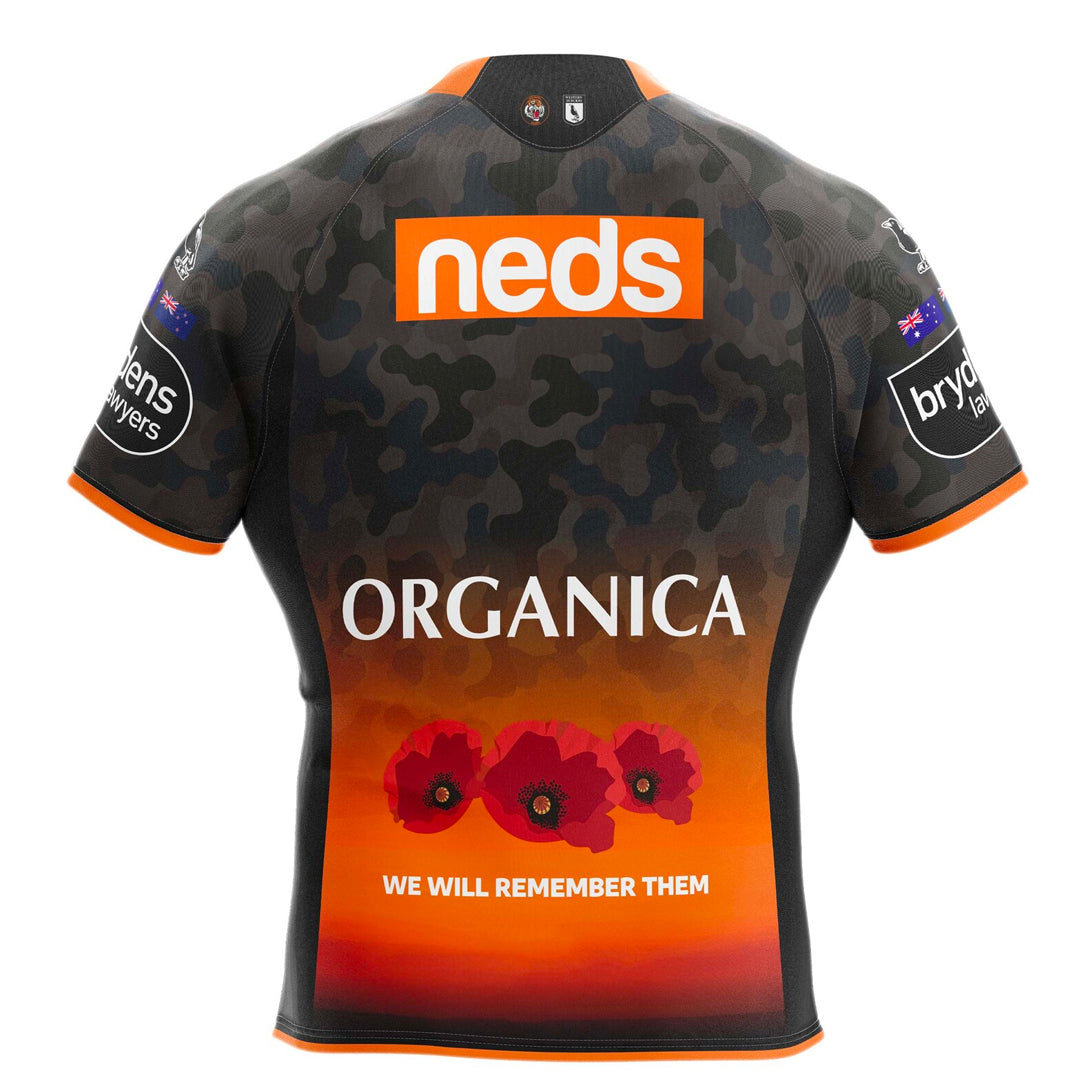 Wests Tigers 2021 ANZAC Jersey