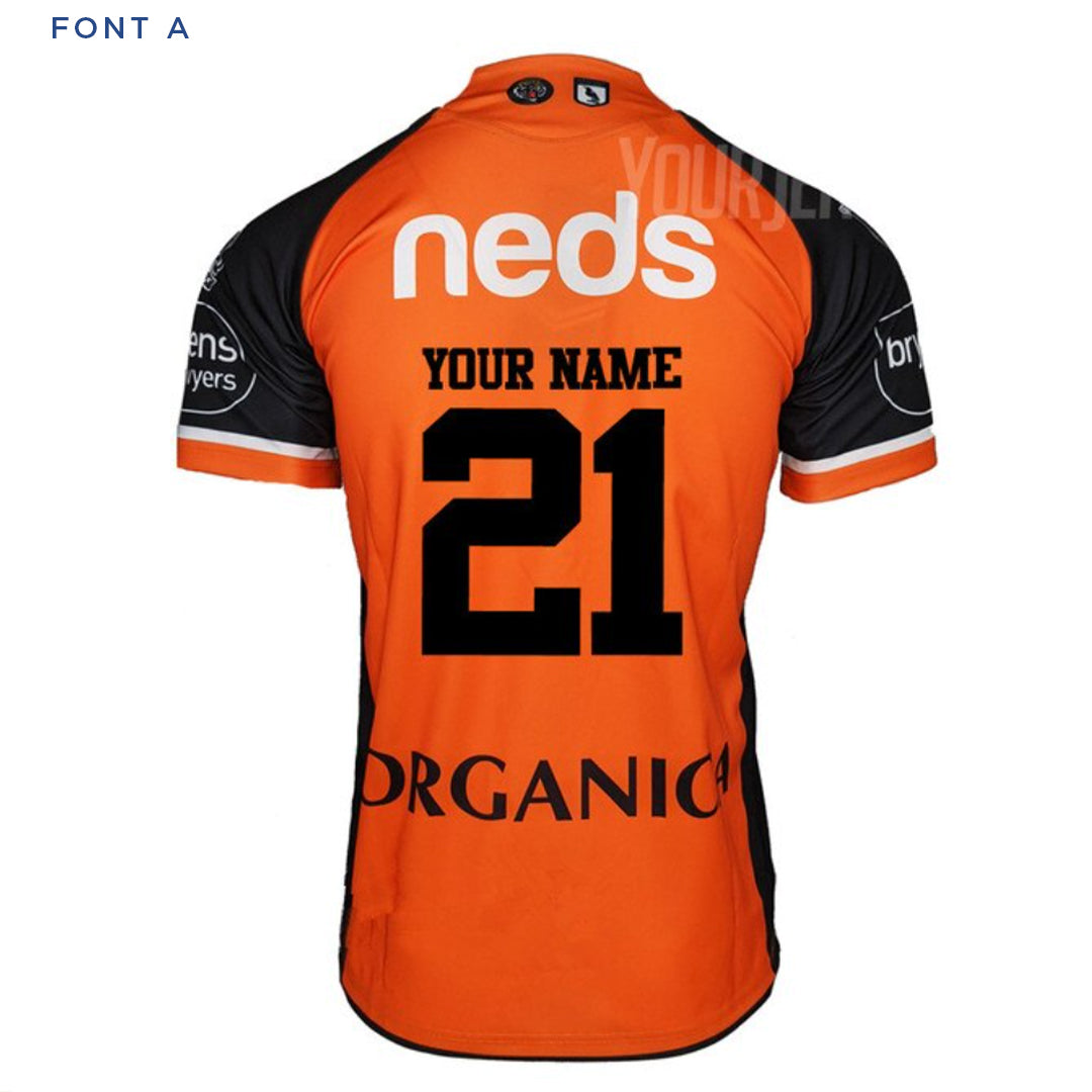 Wests Tigers 2021 Away Jersey