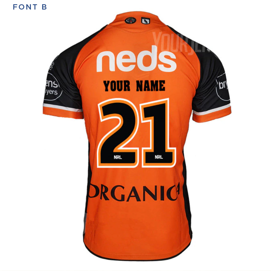 Wests Tigers 2021 Away Jersey