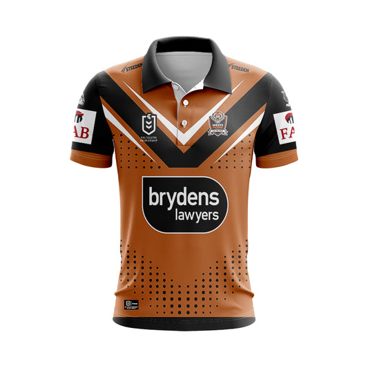 Wests Tigers 2024 Away Polo Shirt