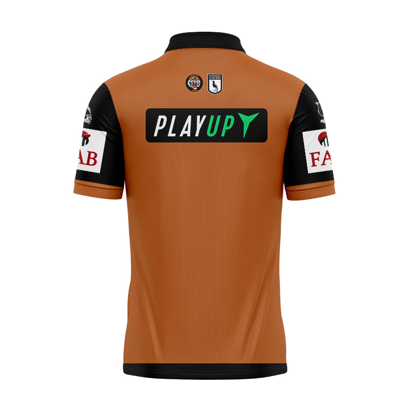 Wests Tigers 2024 Away Polo Shirt