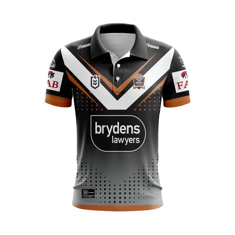 Wests Tigers 2024 Home Polo Shirt