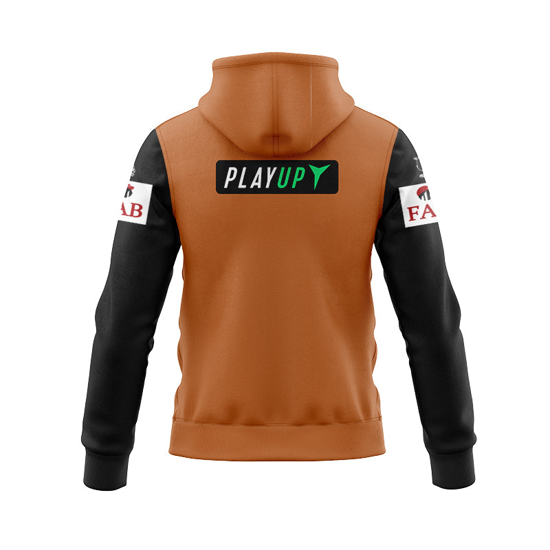 Wests Tigers 2024 Away Hoodie With Zipper