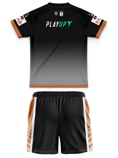 Wests Tigers 2024 Kids Home Jersey and Shorts Kit