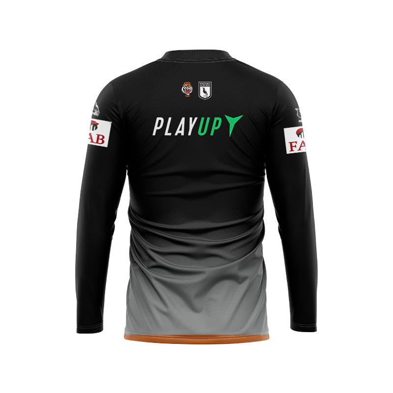 Wests Tigers 2024 Long Sleeve Home Shirt
