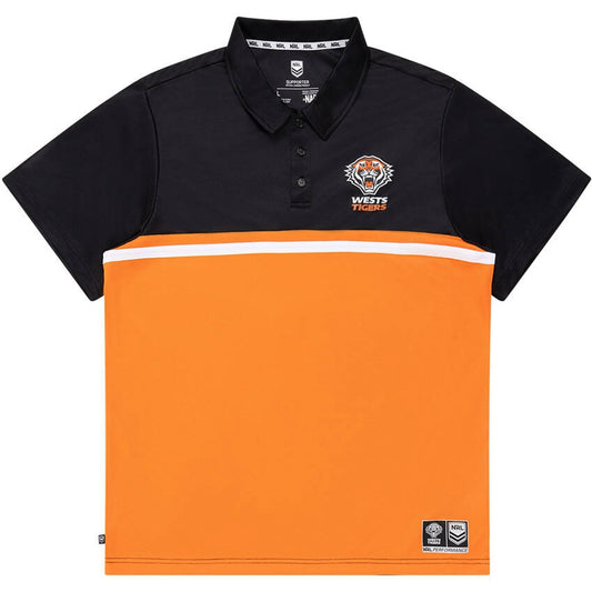 Wests Tigers 2024 Orange Polo Shirt