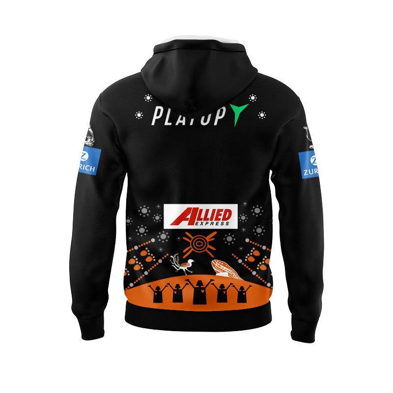 Wests Tigers 2025 Indigenous Hoodie with Zipper