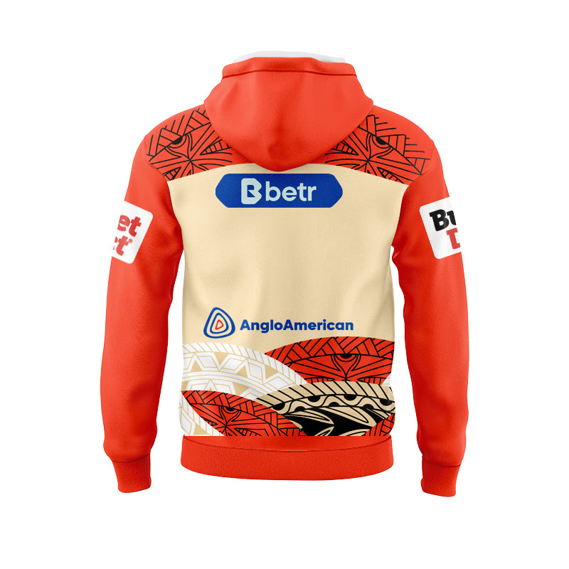 Redcliffe Dolphins 2025 Indigenous Hoodie with Zipper