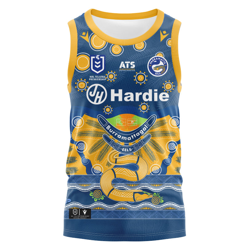 Parramatta Eels 2025 Indigenous Singlet