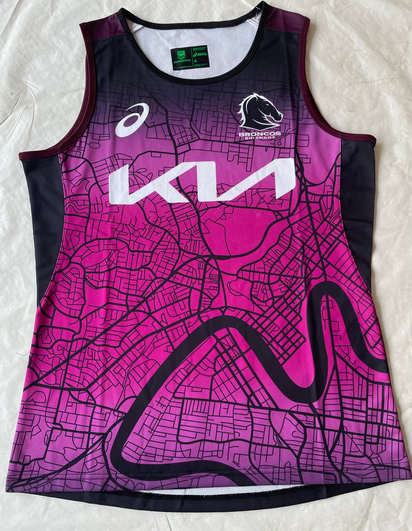 Brisbane Broncos 2024 River City Training Singlet