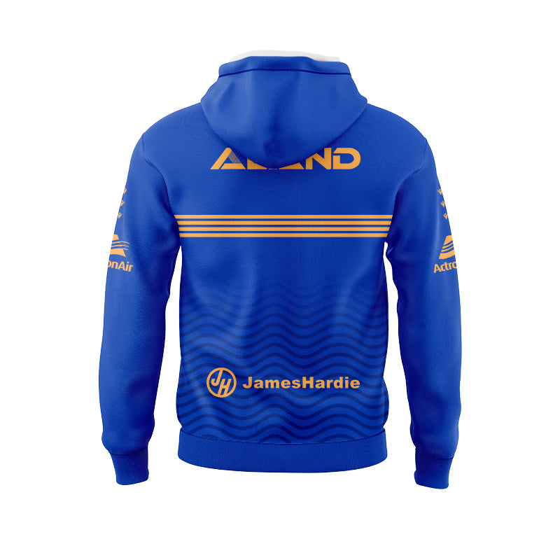 Parramatta Eels 2025 Captains Run Hoodie with Zipper
