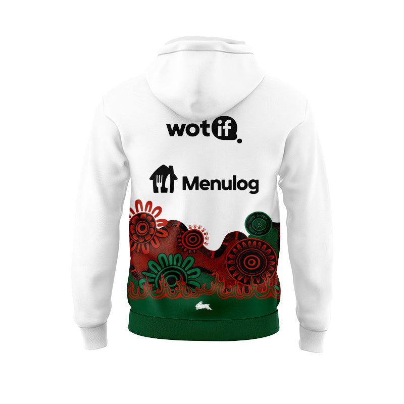 South Sydney Rabbitohs 2025 Indigenous Training Hoodie with Zipper