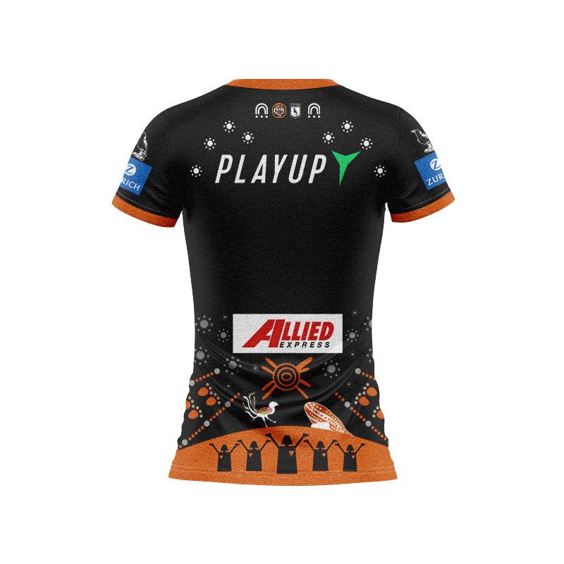 Wests Tigers 2025 Women's Indigenous Shirt