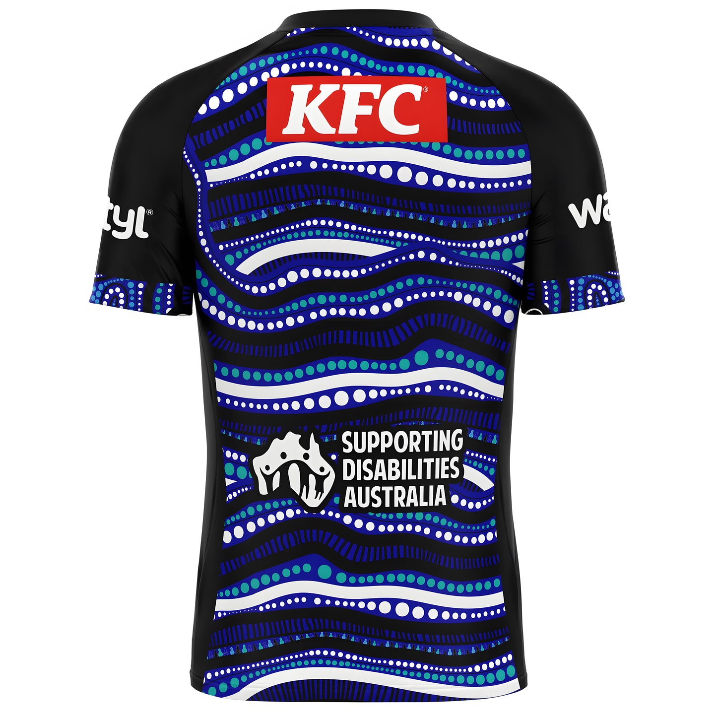 Canterbury Bankstown Bulldogs 2025 Indigenous Training Polo Shirt