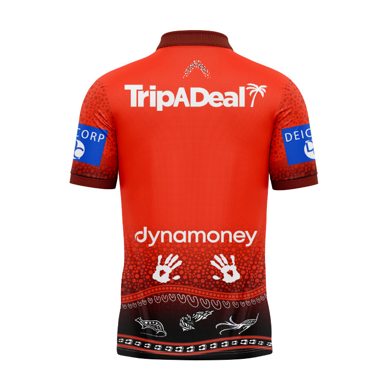 St George Illawarra Dragons 2025 Indigenous Polo Shirt