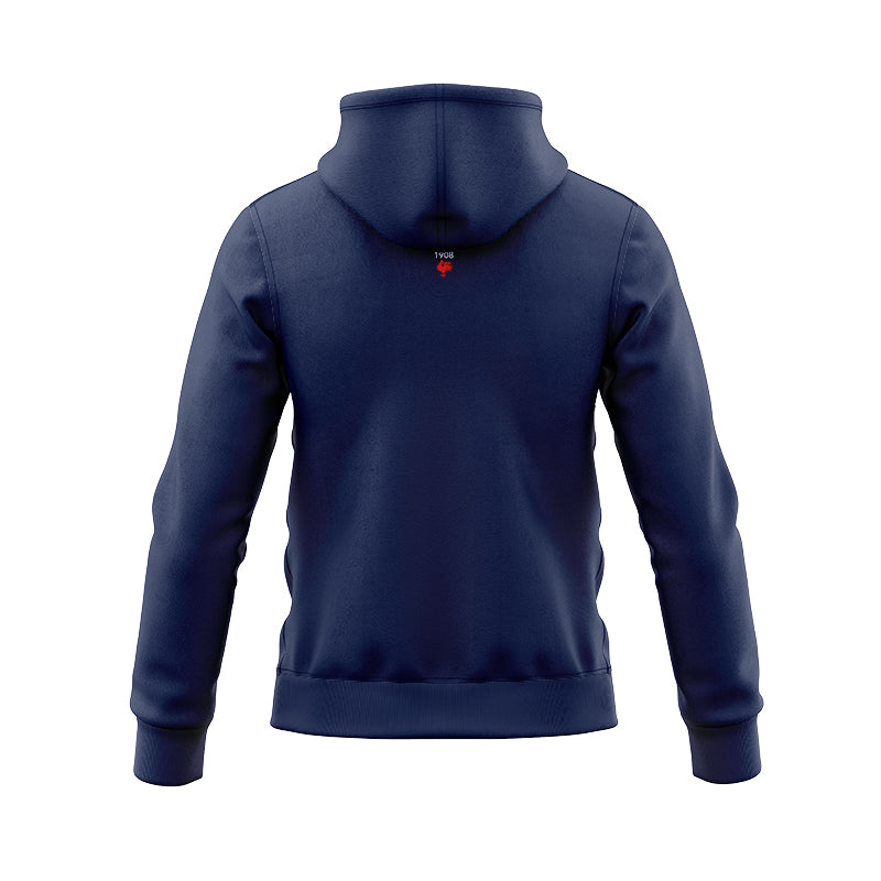 Sydney Roosters 2025 Warm Up Hoodie with Zipper