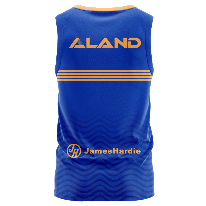 Parramatta Eels 2025 Captains Run Training Singlet