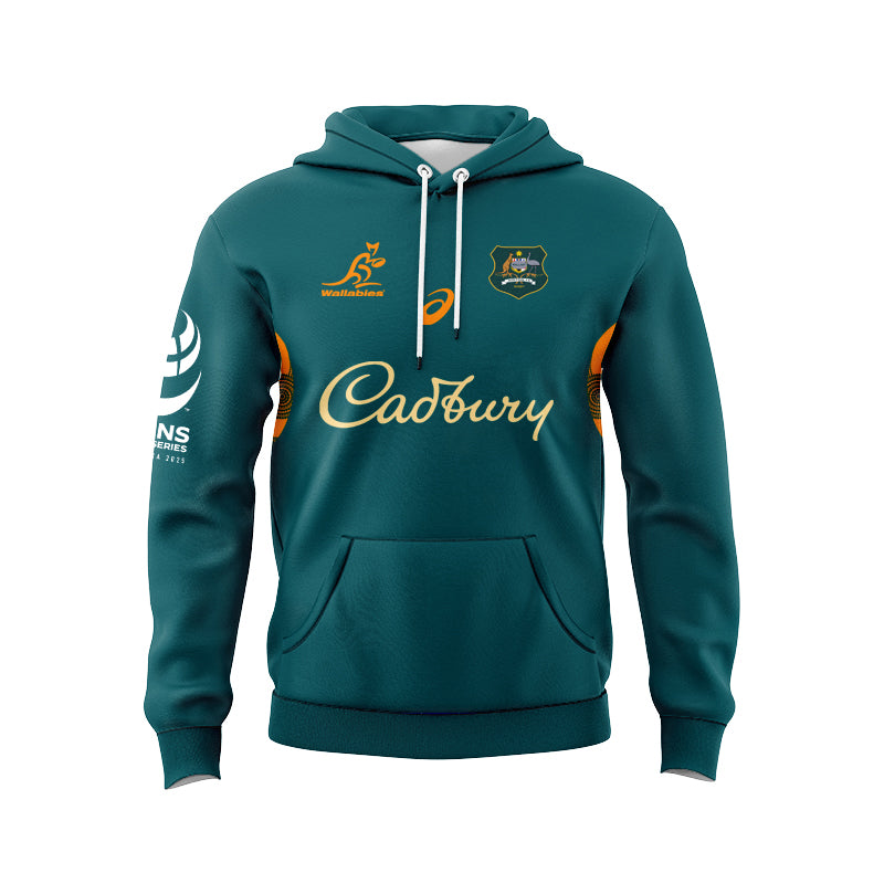 Australian Wallabies 2025 Lions Tour Warm Up Hoodie