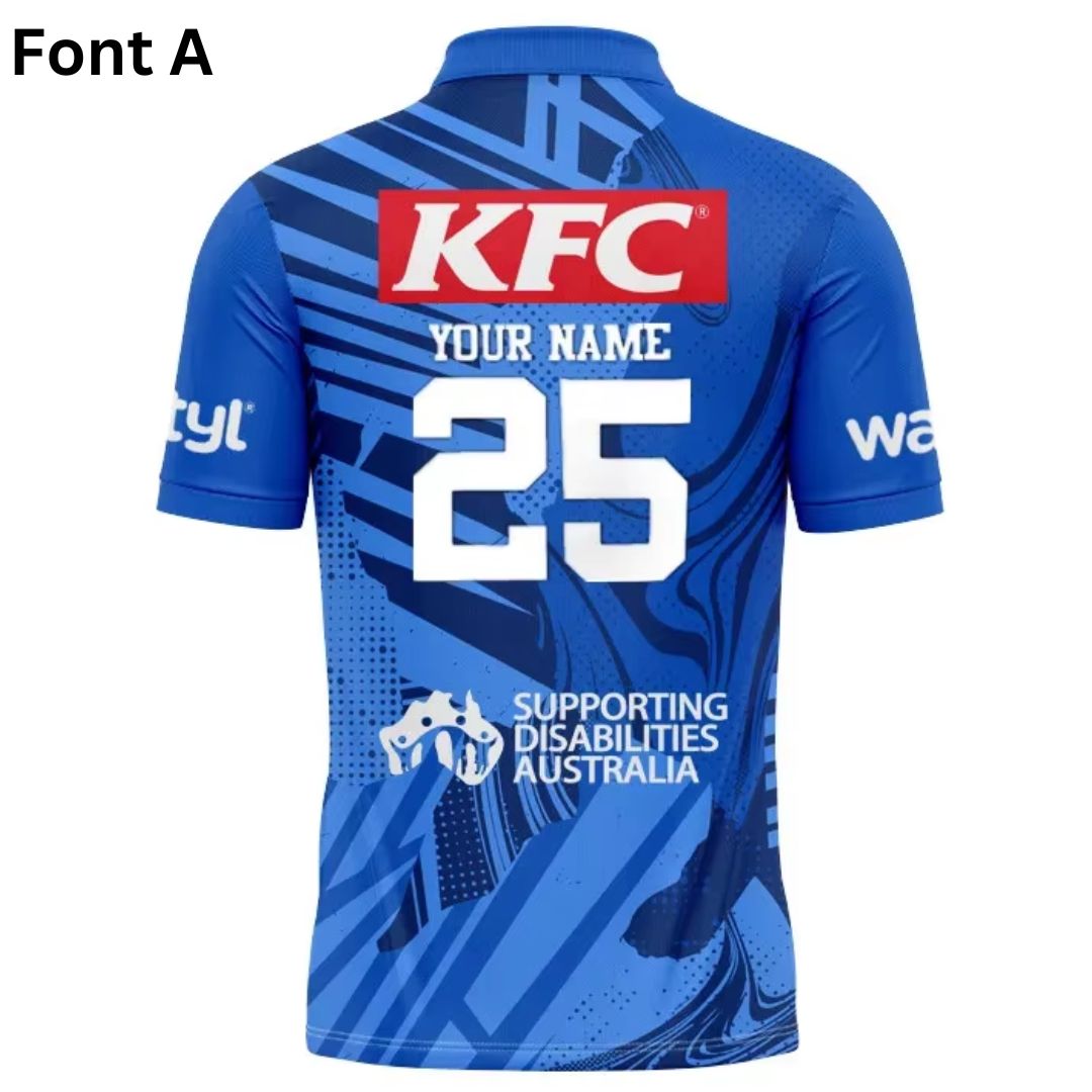 Canterbury Bankstown Bulldogs 2025 Training Polo Shirt