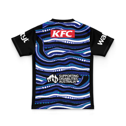 Canterbury Bankstown Bulldogs 2025 Kids Indigenous Training Jersey