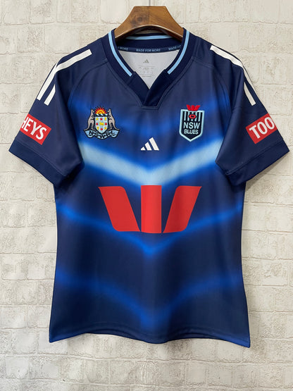 NSW Blues State Of Origin 2025 Captains Run Jersey