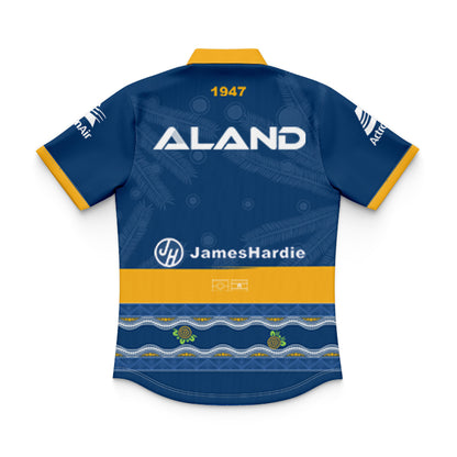 Parramatta Eels 2025 Kids Indigenous Polo Shirt