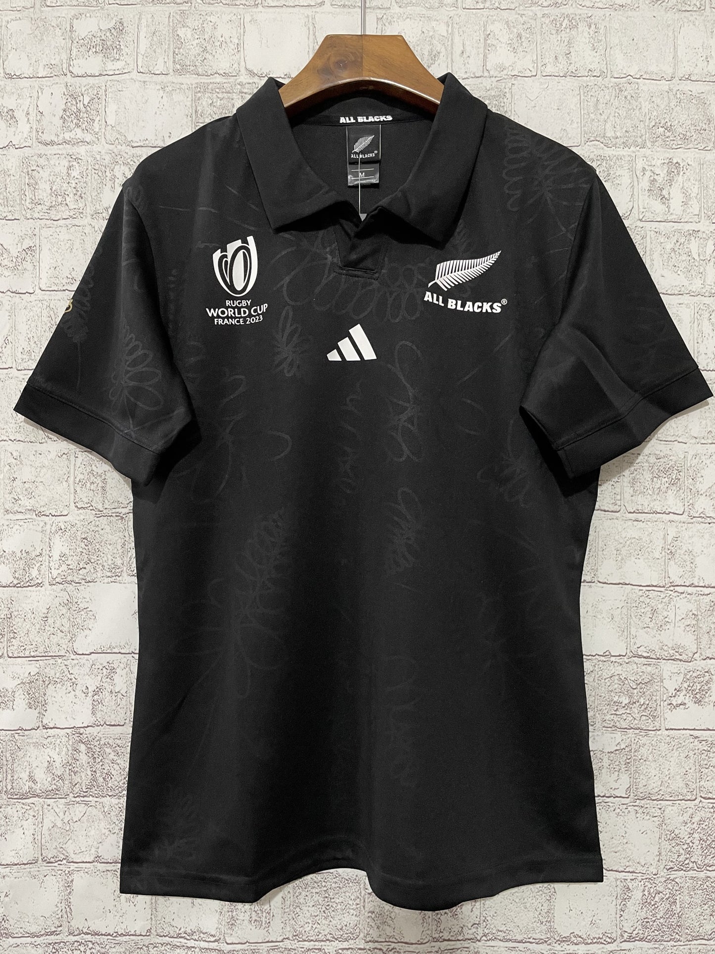 New Zealand All Blacks 2023 Rugby World Cup Home Jersey