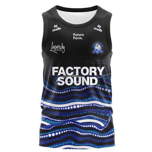 Canterbury Bankstown Bulldogs 2025 Indigenous Training Singlet
