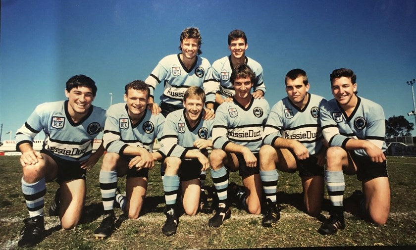 1988 Cronulla Sutherland Sharks Long Sleeve Jersey