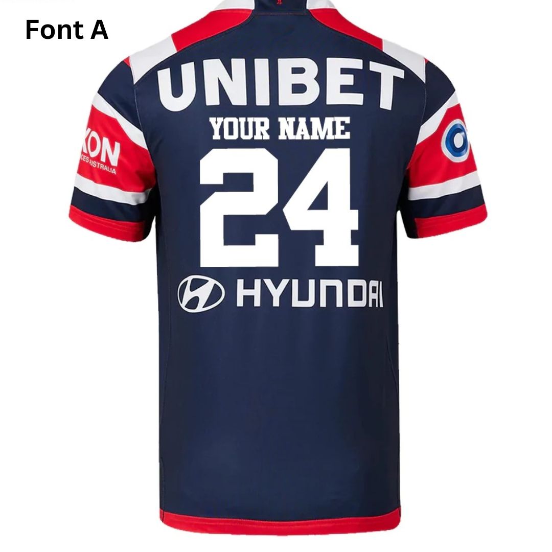 2024 Sydney Roosters Home Jersey