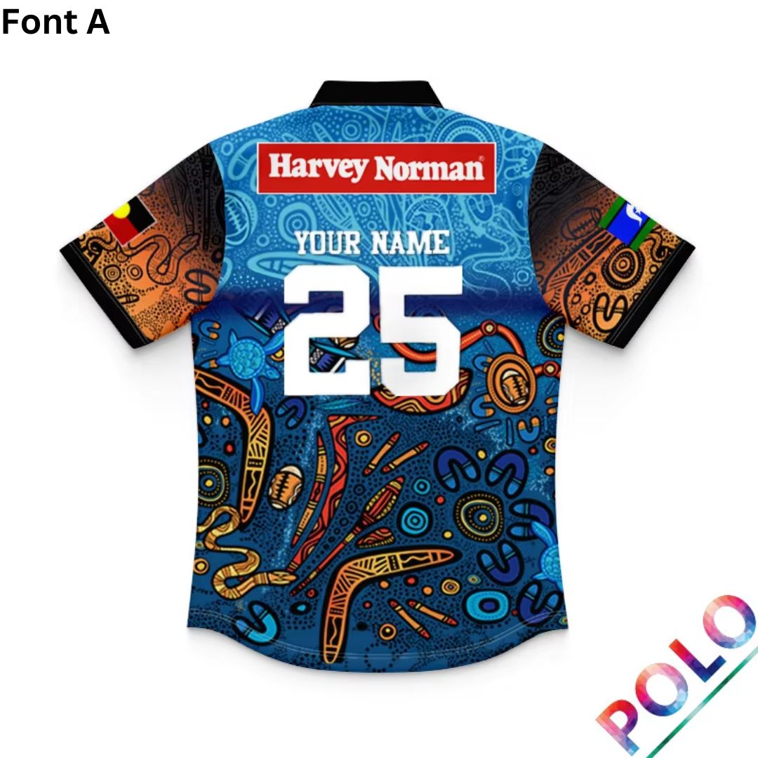 Indigenous All Stars 2025 Kids Polo Shirt