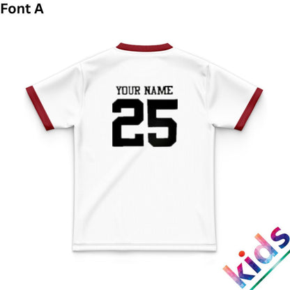 British & Irish Lions 2025 Kids White Training Jersey