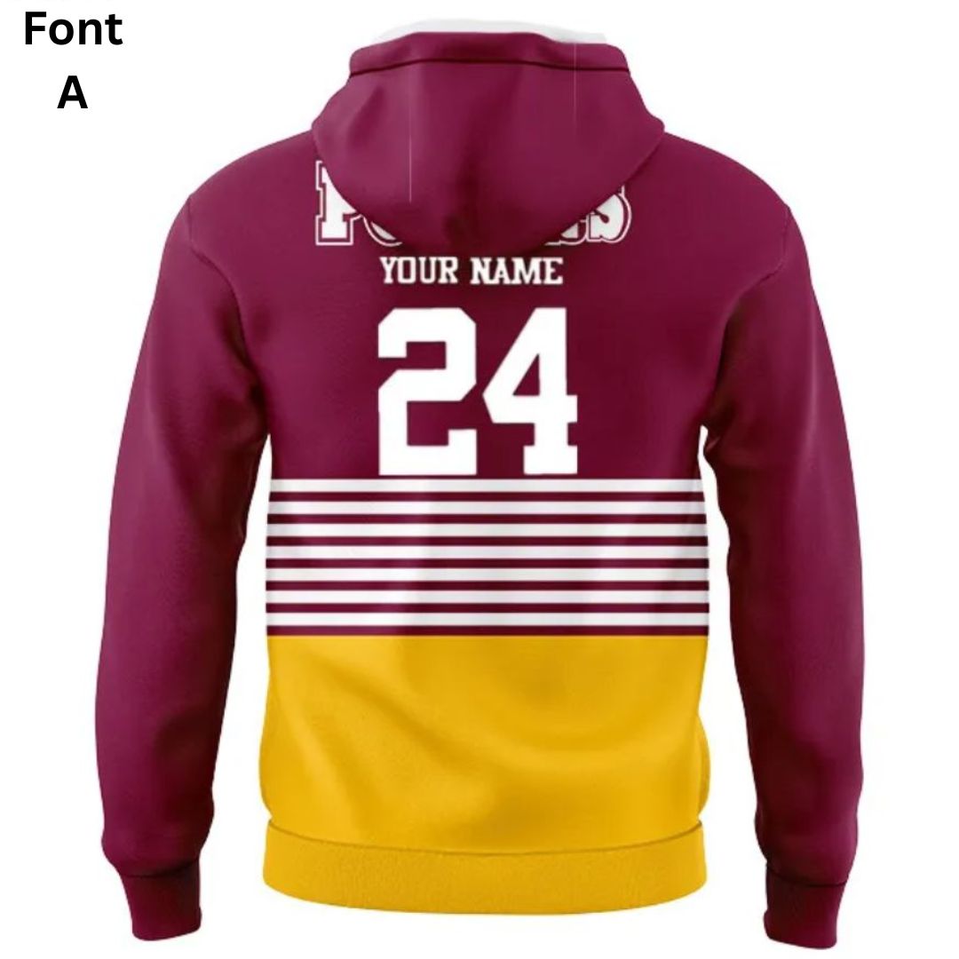 1992 Brisbane Broncos Retro Hoodie